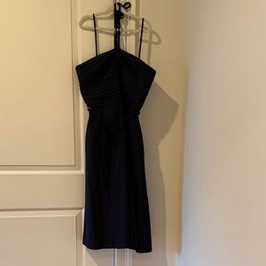 Veronica Beard Black Strapless Dress